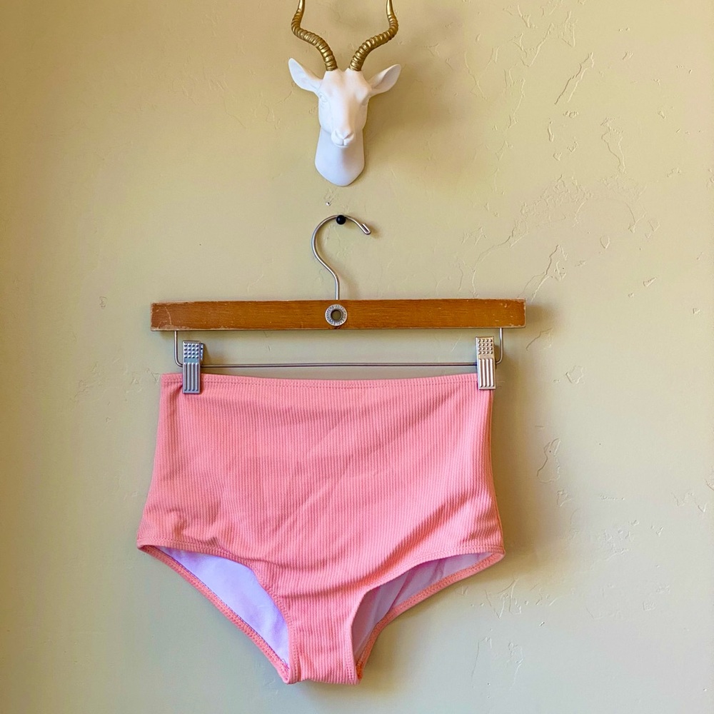 Zaful High-Waisted Bikini Bottoms, Size 4